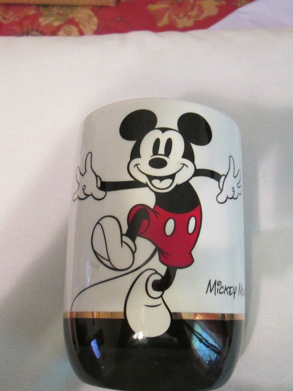 Disney Mickey Mouse Ceramic Cup - No Handle